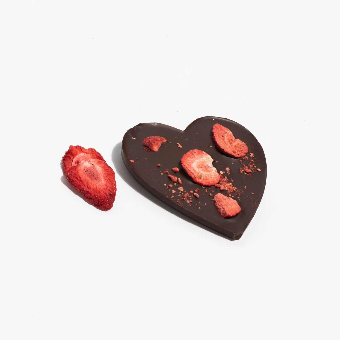 Artisan Heart Bar-Strawberry Dark Chocolate