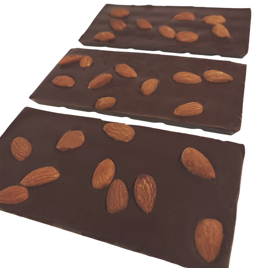 Artisan Toasted Almond Bar Dark Chocolate