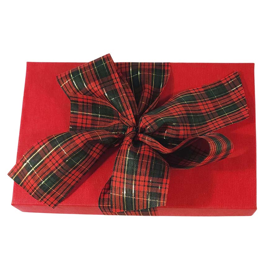 Holiday Double Peppermint Bark Gift Box Dark Chocolate