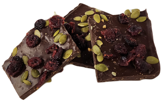 Cranberry Pumpkin Seed Maple Bark Bag