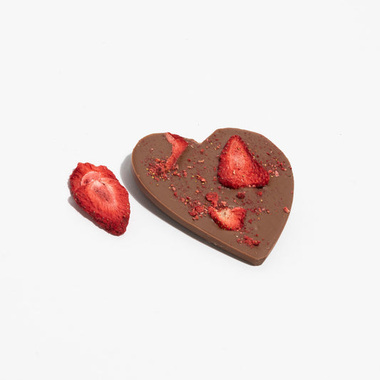 Artisan Heart Bar-Strawberry Milk chocolate