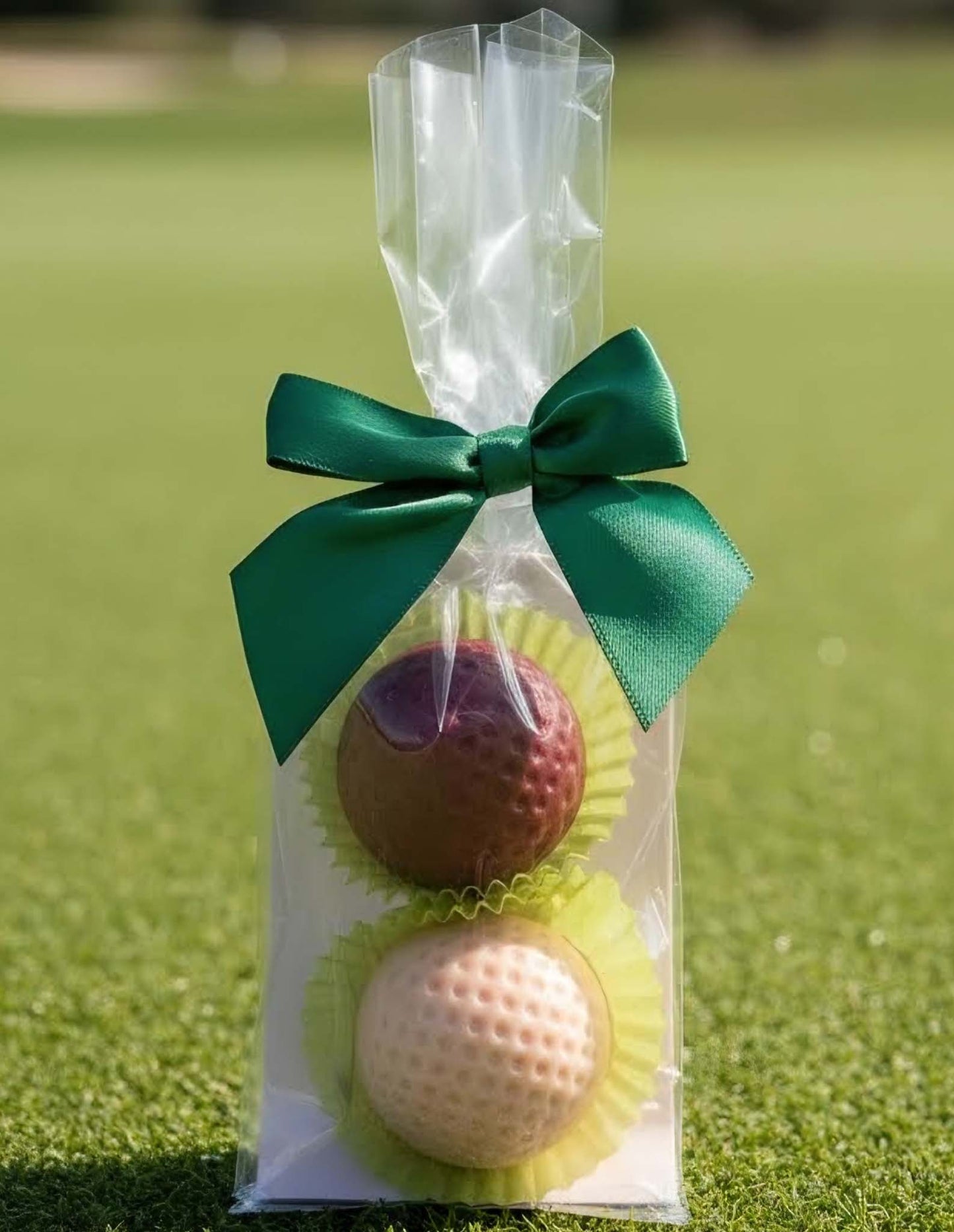 Gourmet Chocolate & Caramel and Tiger Butter Golf Balls