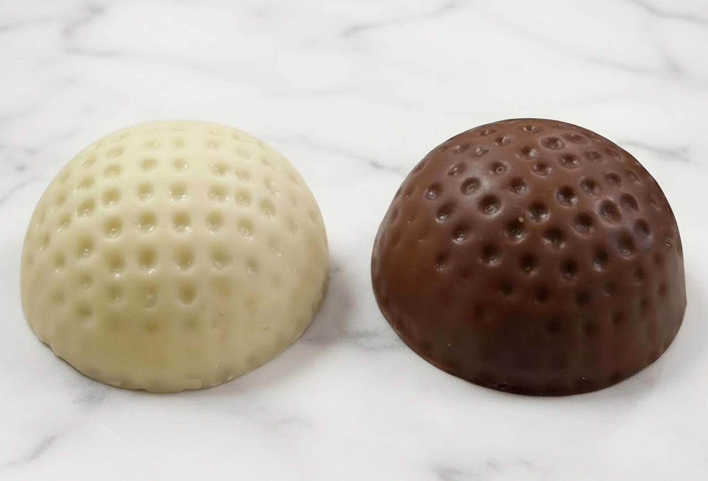 Gourmet Chocolate & Caramel and Tiger Butter Golf Balls