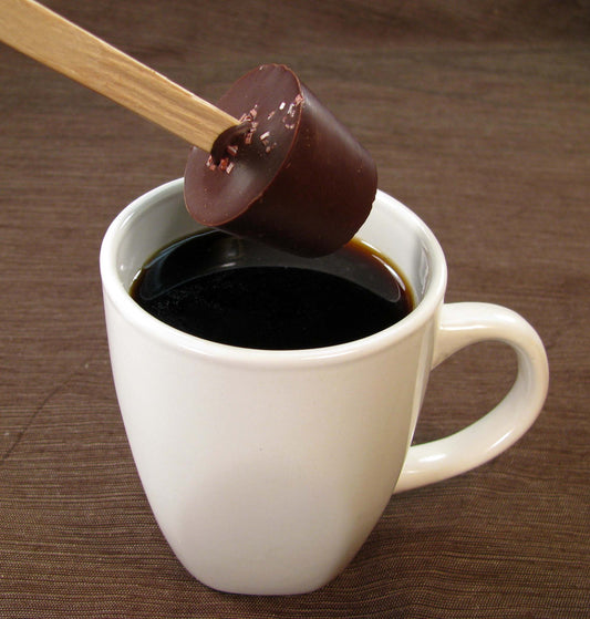 Happy Hot Chocolate on a Stick Dark Chocolate