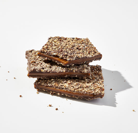 Vegan Holiday English Toffee Gift Boxes